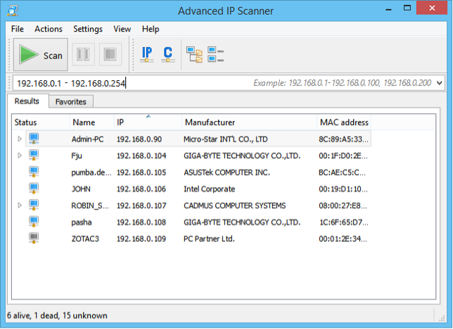 advanced ip scanner for mac os